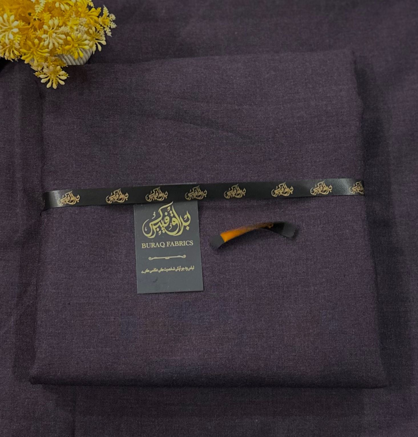 Premium Wool Fabric, Plain-Maroon, Wool Blend